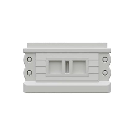Apimaye Insulated 7 Frame NUC Assembled Medium Super Langstroth Sized Box for Bee Hives with Built in Latches and Handles [NO Frame] (White)