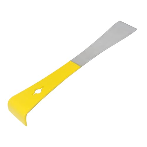 Stainless Steel Pry Bar Scraper,Stainless Steel Beekeepers Hive Tool,Hive Scraper Tools- Premium Bee Hive Hand Tool for Efficient Beekeeping and Hive Maintenance (Silvery) - color: Silvery