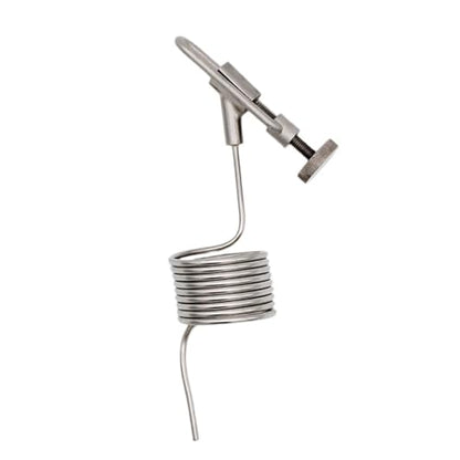 Home Brewing Sampling Coil 304 Stainless Steel Pigtail Proof Coil 5.5ft Coil 3mm ID x 4mm OD Conical Fermenter Accessories Brewing Accessories(10 Turns) - color: 10 Turns