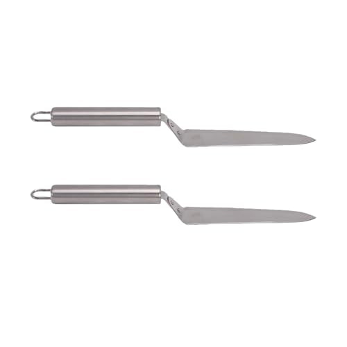 2Pcs Uncapping Knife for Honey, Stainless Steel Beekeeping Scraper Tool for Frame Uncapping, 10.8 Inch Harvesting Equipment for Apiary