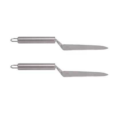 2Pcs Uncapping Knife for Honey, Stainless Steel Beekeeping Scraper Tool for Frame Uncapping, 10.8 Inch Harvesting Equipment for Apiary
