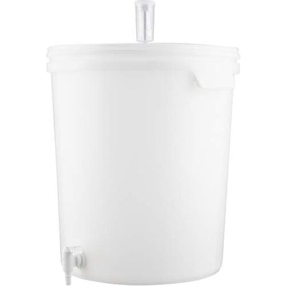 KegLand 7.9 Gallons (30 L) Plastic Bucket Fermenter with Spigot, Grommeted Airtight Lid, 3 Piece Airlock for Beer, Wine, Mead, Kombucha Fermenting