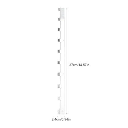 Beehive Frame Spacer Strips, Metal, Silver, 14.57 x 0.94 in, 6 Pcs | Silver finish, 14.57 x 0.94 in each, no extra tools required, for beehive box frame assembly