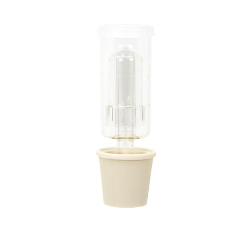 Buon Vino Transparent Airlock Set of 3 w/Rubber Bungs, Brewing & Carboy Airlocks for Beer, Wine, and More, Fermentation Airlock Kit - size: 3 Pack