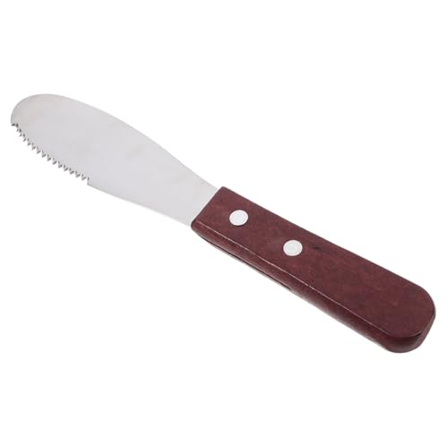 ABOOFAN Stainless Steel Cheese Knife Butter Slicer Baking Tool Knife Jam Spreader Portable Cheese Cutting Tool