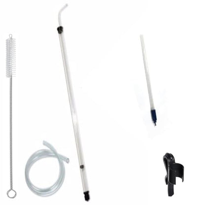 Fermtech 1/2" Large 27" Fast Flow Deluxe Siphoning Kit – Auto Siphon for Home Brewing, Beer, Wine, Mead, and Craft Brew – Includes Food-Grade Hose & Bottling Wand for Easy Transfer & Filling