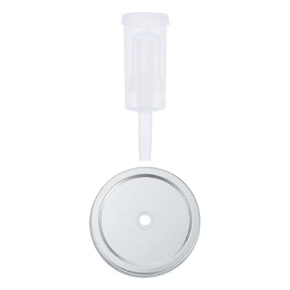 Fermenter Jar Lids Kit for 87mm Wide Mouth Mason Jars with Airlock Fermentation Lid and Sturdy Seal for Home Fermenting and Kimchi Making Random Color