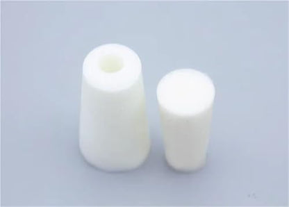 5pcs Laboratory Silicone Bung with Hole Stoppers Airlock Bubbler Triangular Flask Plug Stopper | 48-53mm - color: 48-53mm