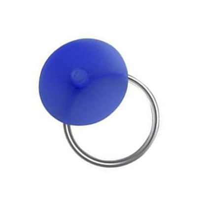8pcs 86mm Silicone Waterless Airlock Fermentation Lid With Metal Ring For Wide Mouth Mason Jar For Sauerkraut Fermented Kitchen Tool(Blue) - color: Blue