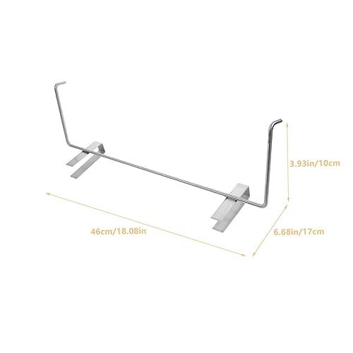 Stainless Steel Beekeeping Frame Holder Sturdy Beehive Storage Rack for Frame Access 3pcs Beehive Support Bracket for Beekeeper Tools