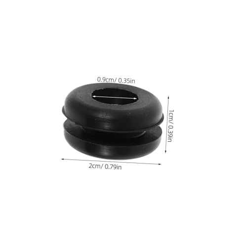HANABASS 5pcs Rubber Airlock Grommet Set for Mason Jar Fermentation Bucket with Airtight Water Seal, Easy Installation Homebrew Airlock Grommets for DIY Fermentation Projects and Wine