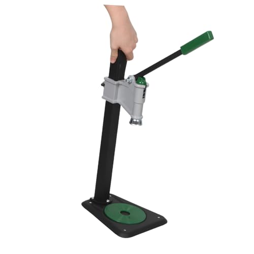 Manual Tabletop Bottle Capper for Homebrew Beer and Soda, Hand Operated Adjustable Lever Capping Machine for Standard Glass Bottles, Kitchen Countertop Use