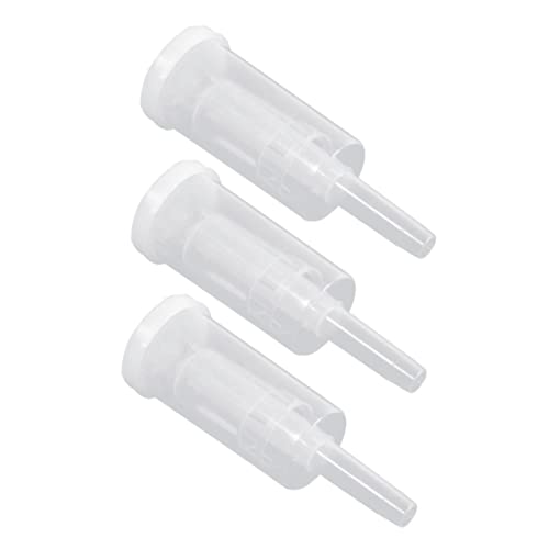 GLEAVI 3sets -Way Fermentation Valves for Homemade Wine Beer Easy to Install Prevents Oxygen Ingress for Kitchen Brewing