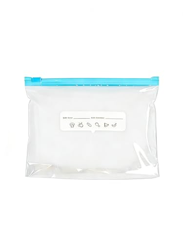 10 Pcs Reusable Bags Dishwasher Safe, Leakproof Food Storage Containers, Reusable Freezer Bags for Sandwich Snack, Lettuce Keeper for Refrigerator, Avocado Saver, Kimchi and Deli Meat Container