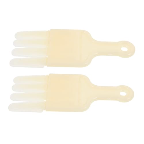 FAVOMOTO 2pcs Beekeeper Extracting Scraper Tool Jelly Scrape Pen 8-Row Hive Beekeeping Equipment for Honey Extraction and Hive Maintenance