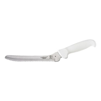 Mercer Culinary Ultimate White, 8 Inch Offset Bread Knife - style: Offset Bread Knife 8 Inch