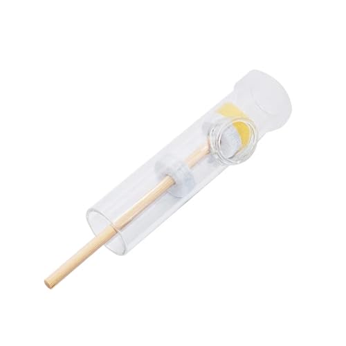 Bee Queen Marking Cage Bottle Box 2pcsBeekeeping Tools Glass Queen Bees Catcher One Handed Bee Queen Marking Marker Cage Bottle Holder/Wasp Catch Beehive Equipment