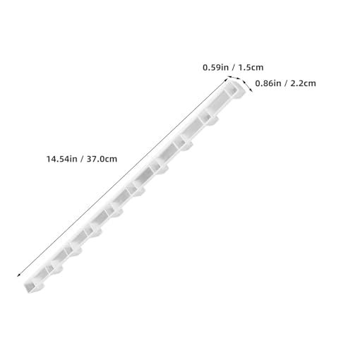 Gatuida 10pcs Plastic Beehive Frame Ends Spacers Bee Raising Tools Beekeeping Equipment Hive Management Accessories for Beehive Spacing and Protection