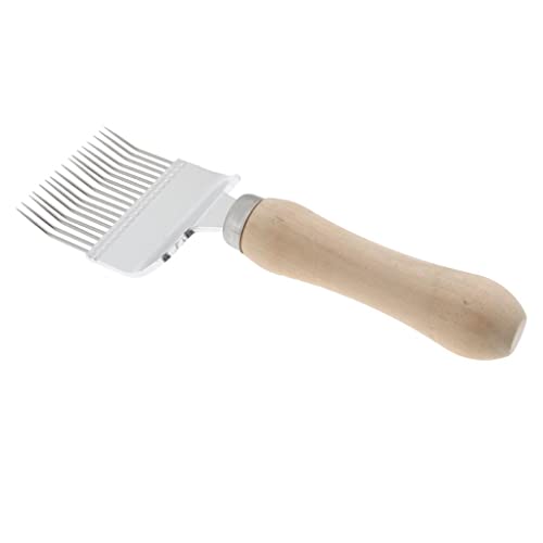 Stainless Steel Keeping Honey Comb Tine Uncapping Fork Scratcher
