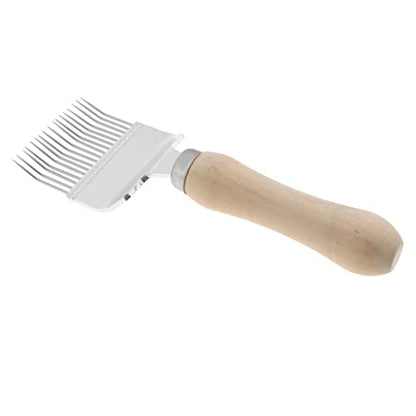 Stainless Steel Keeping Honey Comb Tine Uncapping Fork Scratcher