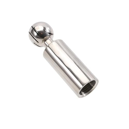 Rotating CIP Spray Ball with 1/2" Male BSPT Connection Stainless Steel 304 Homebrew Conical Fermenter Brew Kettle Keg CIP Washin