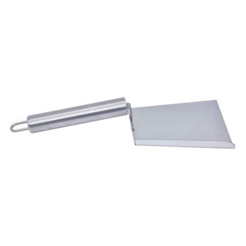 CLISPEED Stainless Steel Shovel for Beekeeping with Tail Hanging Hole Design, Efficient Cleaning Hive Tool Scraper for Case Maintenance
