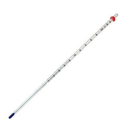 SP Scienceware H-B DURAC Plus Immersion Organic Liquid-In-Glass Cooking Thermometer - Precise Lab & Kitchen Thermometer for Liquids - 0 to 230F Range, Blue Spirit Liquid - size: Partial Immersion, style: 0 to 230 degree F Range, Blue Spirit Liquid