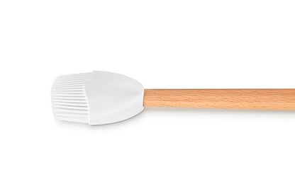 Le Creuset Silicone Signature Basting Brush, White - color: White