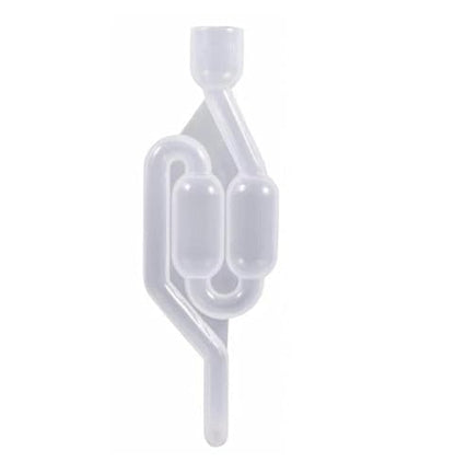 Transparent Air Lock S-Shape Airlocks Bubble S-Shape Airlocks,Homebrew Bubble Airlock Carboys Stopper Fermenter Seal Valve