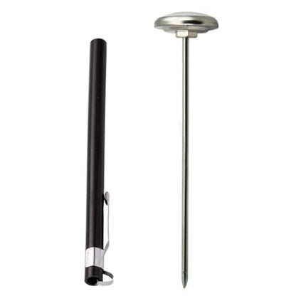 Toddmomy Stainless Steel Food Thermometer with Long Probe for Coffee and Jam, Easy to Operate Kitchen Gadget, Safe and Accurate Temperature Reading for Home Cooking