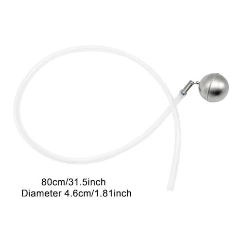 Beer Keg Ball Float Silicone Tube Stretchability Metal Homemade Ball for Conical Rounder Fermenter Attachments, Float Ball - size: Float ball