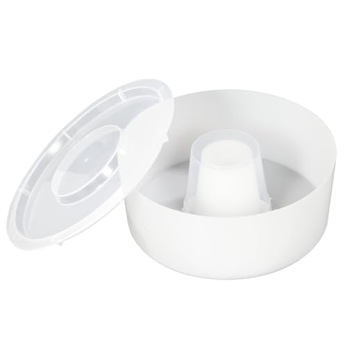 2 PCS Rapid Round Bee Feeders for 8-Frame and 10-Frame Bee Hives | Round Hive Top Feeders, Beekeeping Feeding Equipment