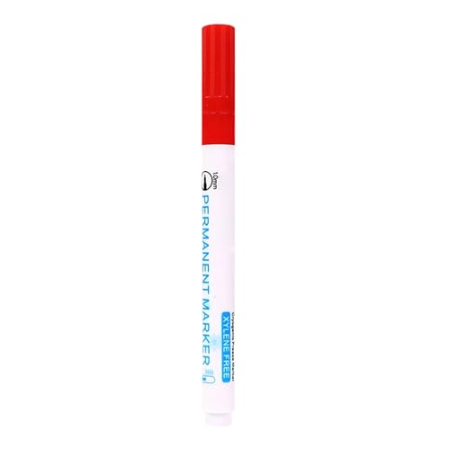 Cold Marking Pen Inks Marker for Ice Cold Food Storage and Laboratory Sample Identification Freezer Marker - color: Red