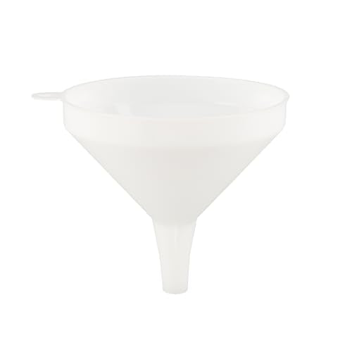 Restaurantware-Met Lux 16-ounce Plastic Funnel, 1 Plastic Funnel - Precise Spout, White Pouring Tool, Wide Spout, For Transferring Ingredients - size: 16 oz, style: Funnel