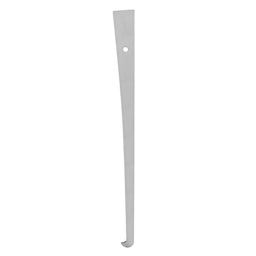 Stainless Steel Beehive Scraper, J Hook Frame Cleaning Scraper Knife, Bee Hive Box Scraper for Beekeepers, Beekeeping Tools
