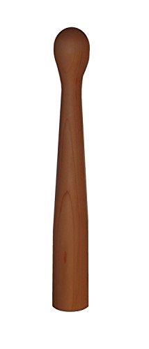 Maple Wooden Cabbage Tamper for sauerkraut and more (Small 12" tall) Made In USA
