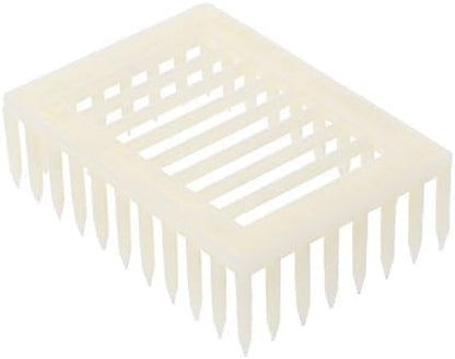 White Plastic Queen Marker Cage Clip Bee Catcher Beekeeper Beekeeping Tools Equipment Beekeeping Supplies Farm and Ranch, Patio, Lawn for Garden