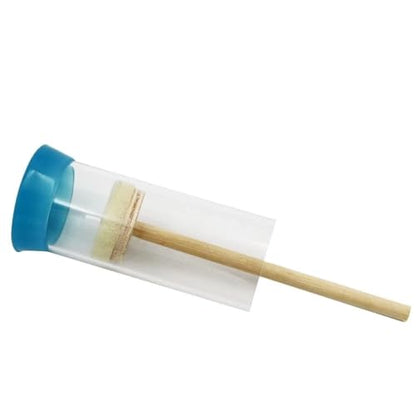 10Pcs Apiculture Bee Queen Marking Cage Bottle Box with Soft Plunger Marker Non-Toxic Beekeeping Equipment