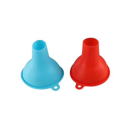 Silicone Funnels 4 Pcs Wide Mouth Funnel Flexible Condiment Funnel Sauce Funnel Canning Funnel for Home Restaurant Kitchen Filling Bottles Jars Cans