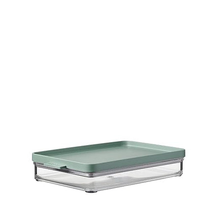 Mepal Meat Fridge Storage Containers - Container with Lid for Meat - Fridge Container for Kitchen Storage & Organization - Dishwasher-safe - 500 ml - Nordic sage - size: Fleischbehälter