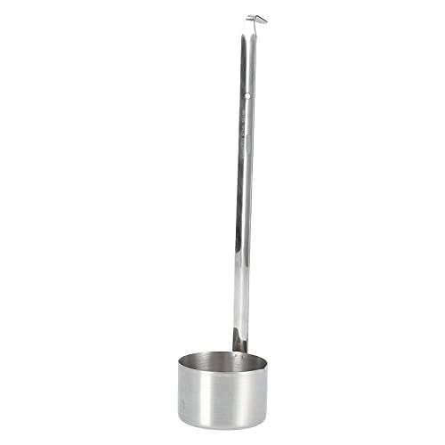 Wine Measuring Spoon Stainless Steel Wine Ladle Wine Dipper Spoon Beer Pouring Measure Spoon with Hook Ladle 25ML/50ML/125ML/250ML/500ML Kitchen Tools(250ML) - size: 250ML