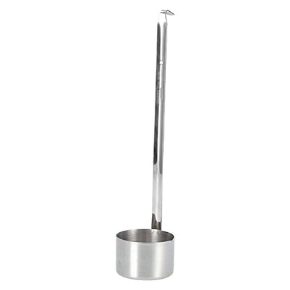 Wine Measuring Spoon Stainless Steel Wine Ladle Wine Dipper Spoon Beer Pouring Measure Spoon with Hook Ladle 25ML/50ML/125ML/250ML/500ML Kitchen Tools(250ML) - size: 250ML