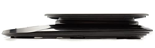 Talking Kitchen Scales - Big Numbers with Clear Loud Voice North American Accent (Black)