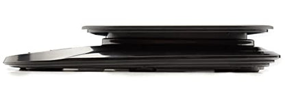 Talking Kitchen Scales - Big Numbers with Clear Loud Voice North American Accent (Black)