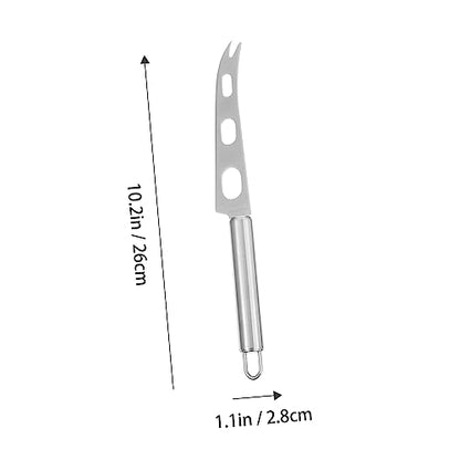 POPETPOP 2pcs Stainless Steel Cheese Spatula Ergonomic Butter Spreader Knife for Baking Serving and Entertaining Lightweight and Kitchen Tool