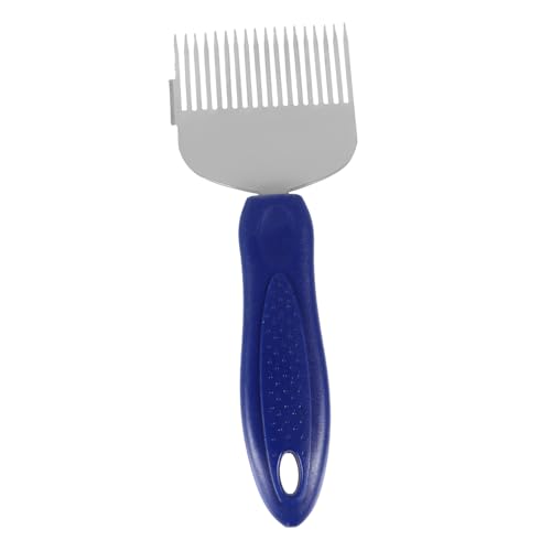 Multi-Functional Honeycomb Scraper Tool for Beekeepers Sturdy Stainless Steel Honey Uncapping Fork with Plastic Handle Essential Beekeeping Equipment for Honey Extraction