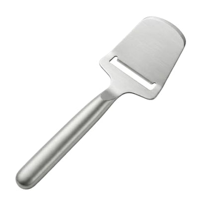 Stainless Steel Hollow-Handled Cheese Knife – A multifunctional kitchen tool for cheese, butter, paring and grating, ideal for snacks, charcuterie and baking (silver)