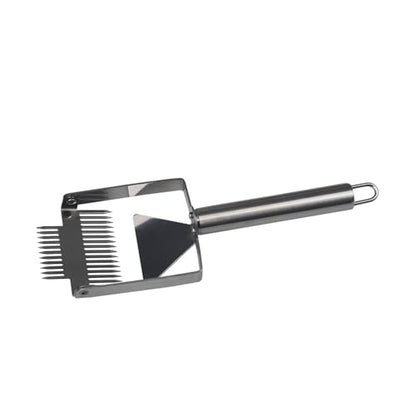 Stainless Steel Honeys Cutting Tool Reverse Hook Uncapping Fork with Ergonomic Handle Bees Hives Scraper Beekeeping Tool Beekeeper