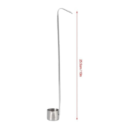 Stainless Steel Wine Ladle Spoon Long Handle Easy Gripping Smooth Edge Wine Dipper Beer Pouring Measure Liquid Spoon for Kitchen(25ML) - size: 25ML