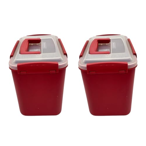 7L-2 Airtight Kimchi Container with Handle, Multi-Purpose Food Storage Box,Translucent lid container,Kimchi Fermentation container, fruit-pickle container Compatible with All Refrigerator